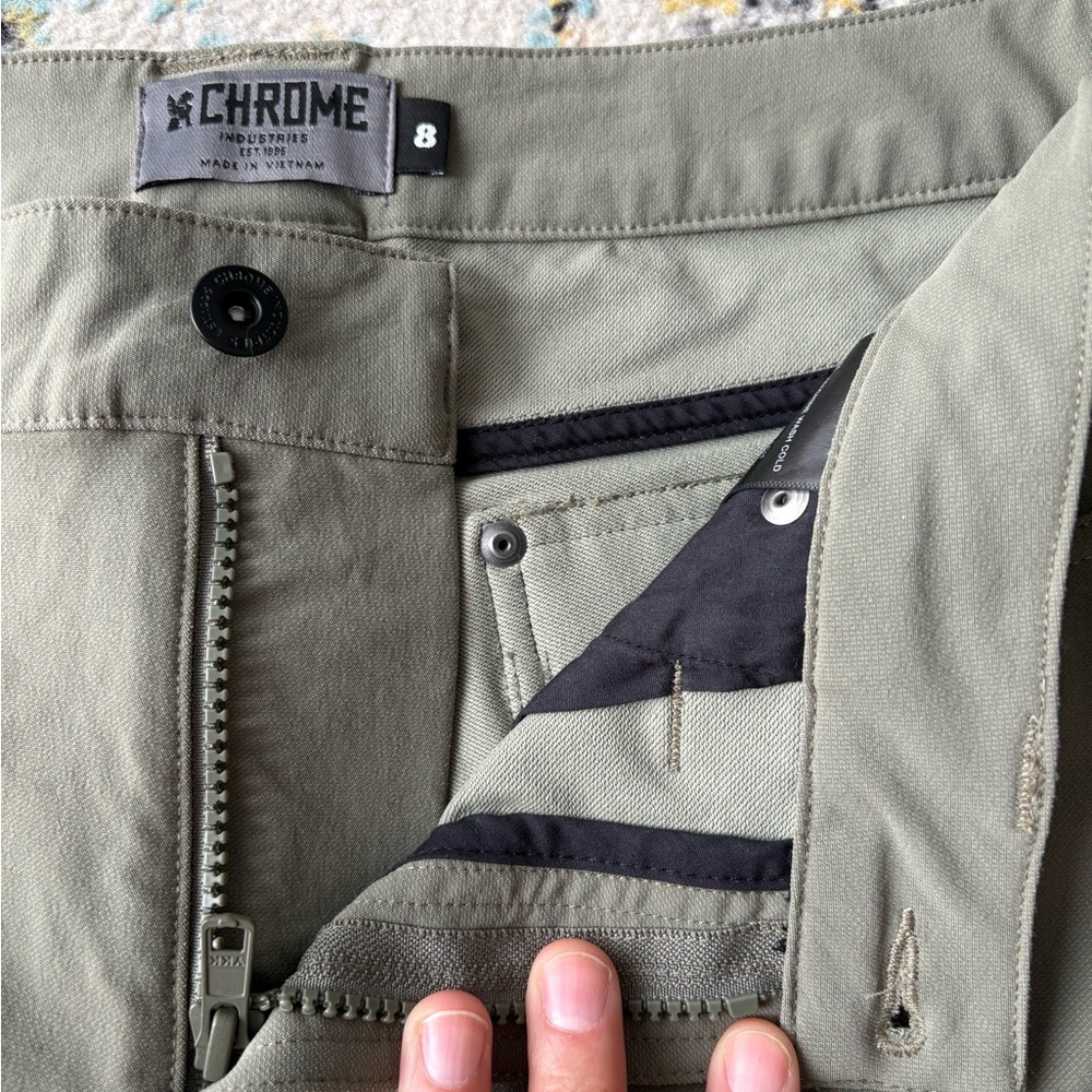 Chrome Industries Bike bicycle MTB shorts WOMEN'S ANZA SHORT size 8 - Picture 5 of 12